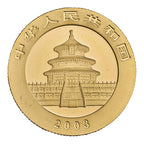 Panda 1/4Oz (Chine) - Or - Diverses années