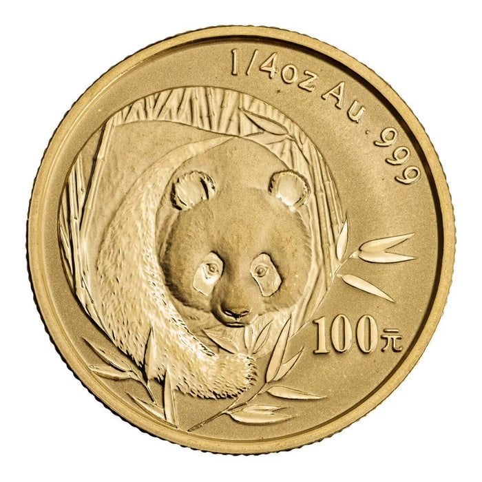 Panda 1/4Oz (Chine) - Or - Diverses années