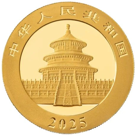Panda 1g (Chine) - Or - Diverses années