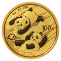 Panda 8g (Chine) - Or - Diverses années