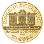 Philharmonique 1/10 Oz - Or - Diverses années