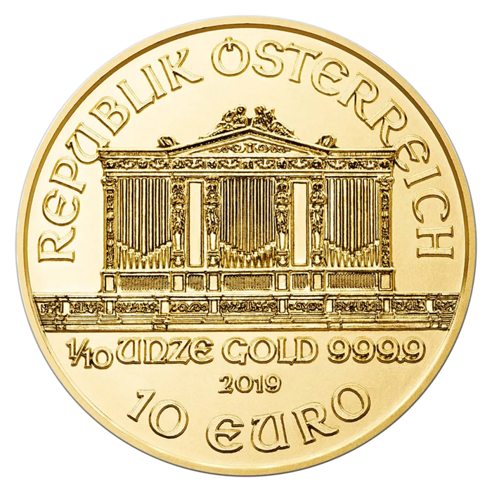 Philharmonique 1/10 Oz - Or - Diverses années