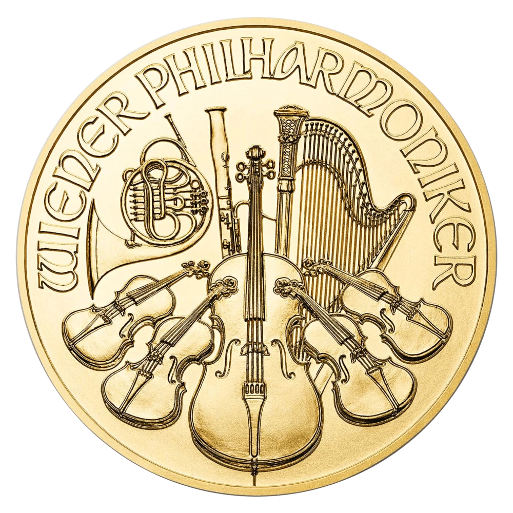 Philharmonique 1/10 Oz - Or - Diverses années