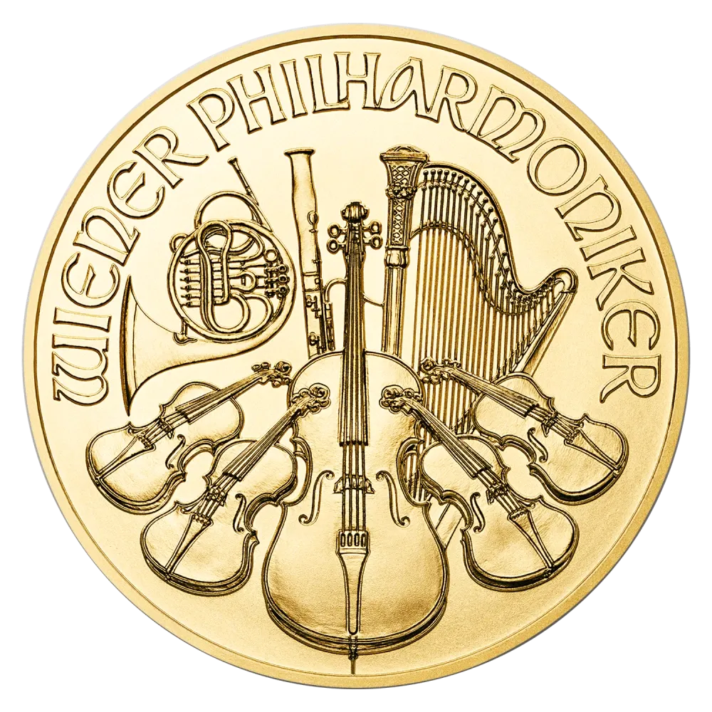 Philharmonique 1/4 Oz - Or - Diverses années