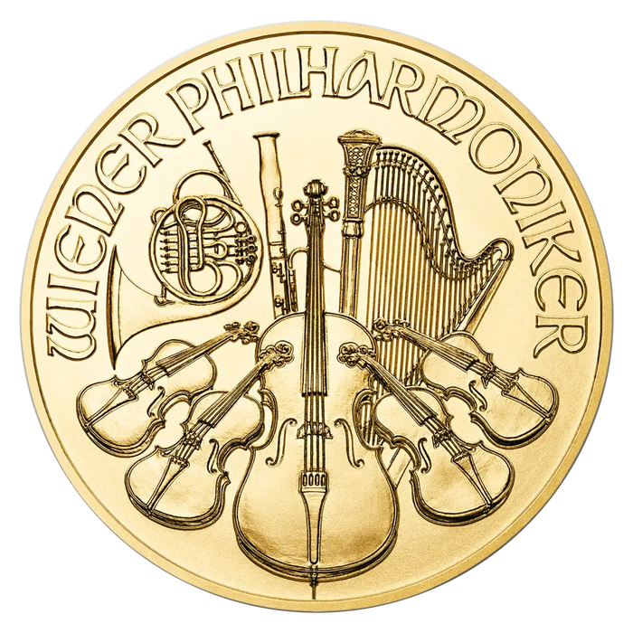 Philharmonique 1/4 Oz - Or - Diverses années