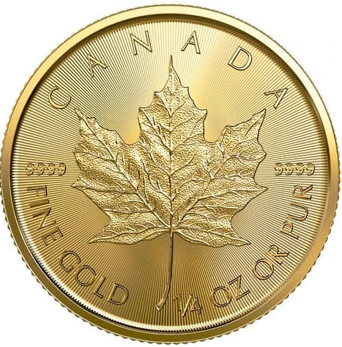 Maple Leaf 1/4 Oz - Or - Diverses années