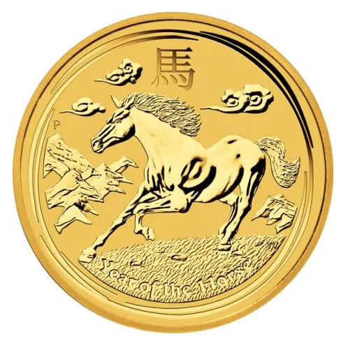 Lunar / Nouvel An Chinois 1/10 Oz (Australie) - Or - Diverses années