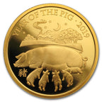 Lunar / Nouvel An Chinois 1/10 Oz (Australie) - Or - Diverses années