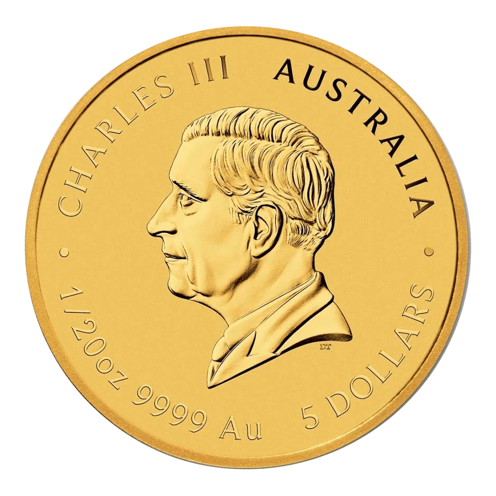 Maan / Chinees Nieuwjaar 1/20 Oz (Australië) - Goud - Diverse jaren
