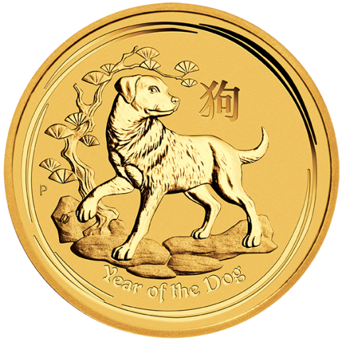 Lunar / Nouvel An Chinois 1/2 Oz (Australie) - Or - Diverses années